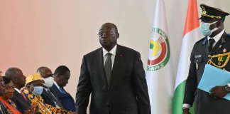 Côte d'Ivoire: le vice-président Tiémoko Meyliet Koné a prêté serment