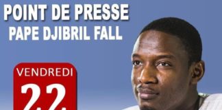 Candidat aux Législatives 2022 ? Pape Djibril Fall face à la presse ce vendredi