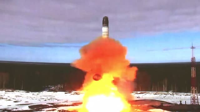 La Russie annonce un premier essai réussi pour son nouveau missile intercontinental «Sarmat»