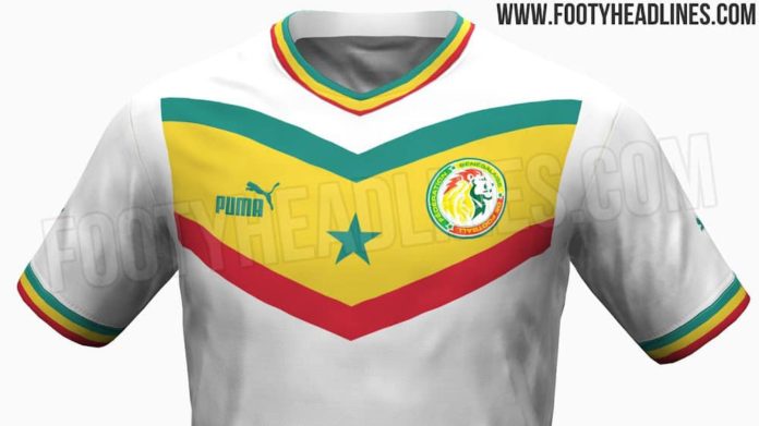 Coupe du monde 2022 : Fuite du maillot domicile du Sénégal