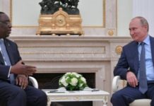 Guerre Russie/Ukraine : Macky Sall annoncé chez Poutine et Zelensky