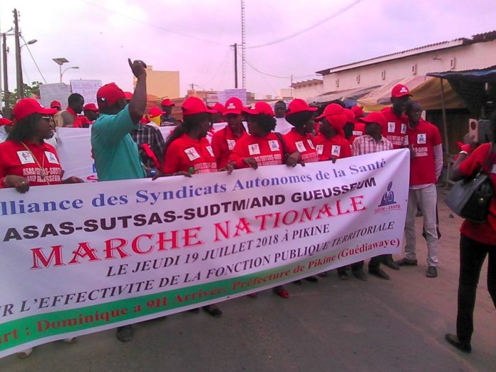 And Gueusseum : Sit-in de soutien ce mercredi aux sages-femmes de Louga