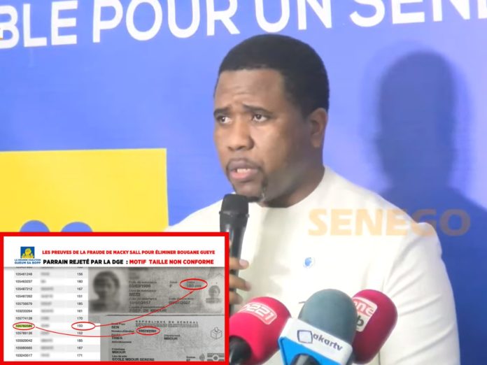 Rejet liste Gueum Sa Bopp : Bougane établit les « preuves du complot » de Macky, documents à l’appui