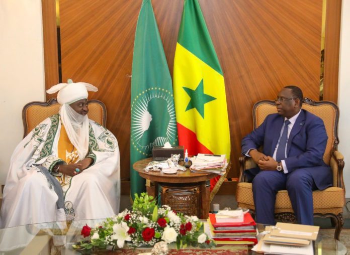 Audience : Macky Sall reçoit Son Altesse Elhaji Aminu Ado Bayero, Emir de Kano (Photos)