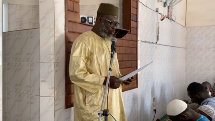 Korité : les images de la prière à la mosquée de l'Oustaz Oumar Sall