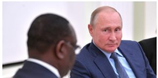 Macky Sall attendu à Moscou vendredi: pas de voyage prévu à Kiev