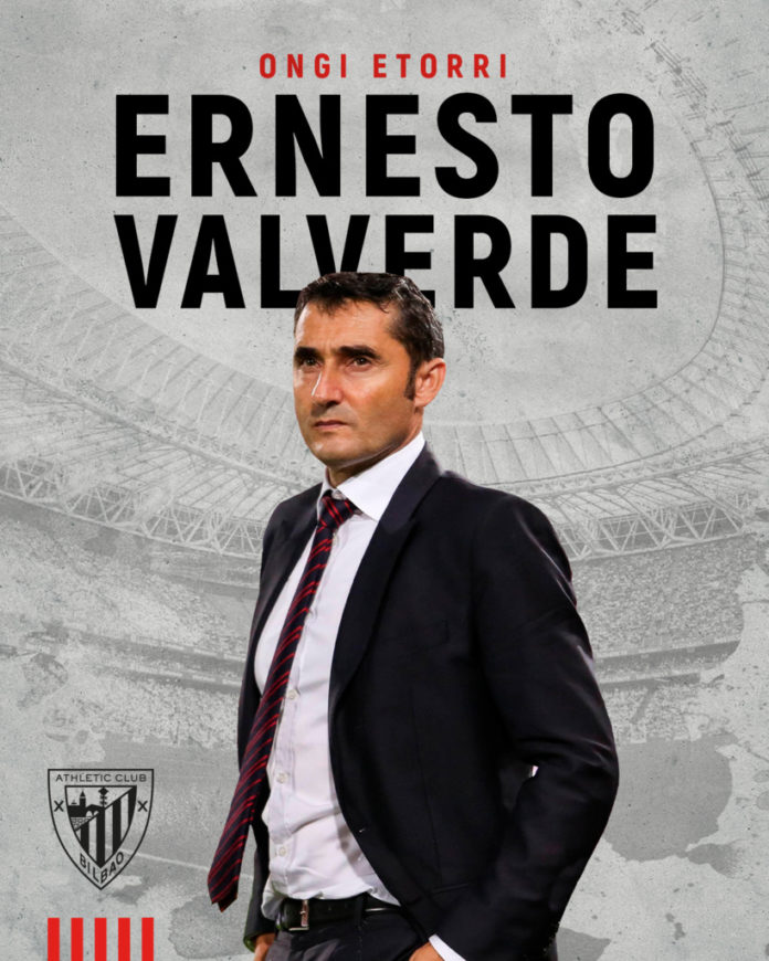 Ernesto Valverde, nouvel entraîneur de l'Athletic