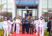 Inauguration de l' école de la marine nationale par MACKY SALL