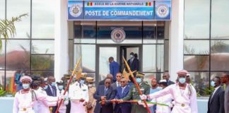 Inauguration de l' école de la marine nationale par MACKY SALL