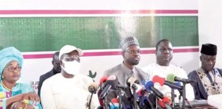 Yewwi Askan Wi tient une conférence de presse, ce mardi