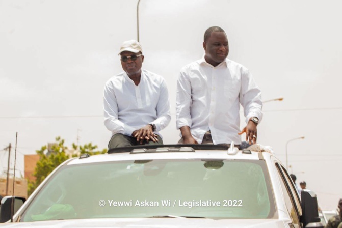 Législatives 2022 : dimanche 17 Juillet, Khalifa Sall et la caravane de la coalition Yewwi Askan Wi à Mbour et Fatick