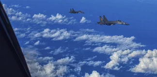 La Chine poursuit ses exercices militaires près de Taïwan