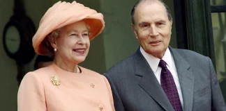 La reine Elizabeth II et les présidents français