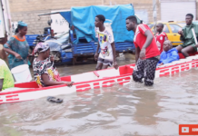 Reportage inédit à l'axe Thiaroye Sur Mer, Guinaw rails : Des routes barrées,l'eau est incontrolable