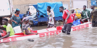 Reportage inédit à l'axe Thiaroye Sur Mer, Guinaw rails : Des routes barrées,l'eau est incontrolable