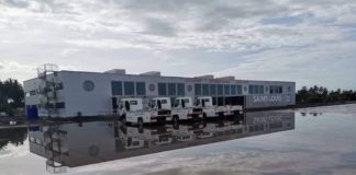 Saint-Louis : L’aéroport Ousmane Masseck Ndiaye qui a coûté 23 milliards Fcfa, inondé (Photos)