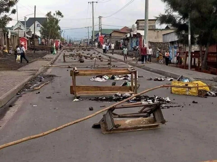 RDC: des journées «ville-morte» à Goma à l’appel de la société civile