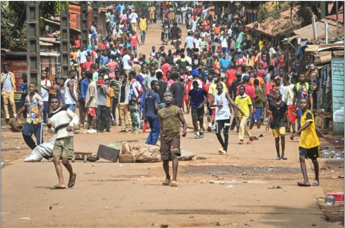 Guinée: trois morts dans les manifestations anti-junte