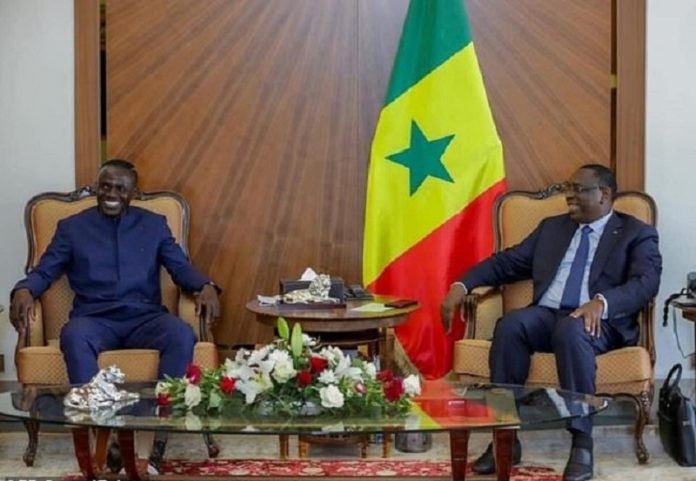 Macky Sall félicite Sadio Mané