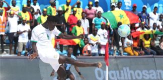 CAN Beach Soccer : le Sénégal bat l'Égypte et file en demi-finales
