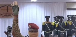 Burkina : Désigné président de la République, le Capitaine Ibrahim Traoré a prêté serment (Vidéo)