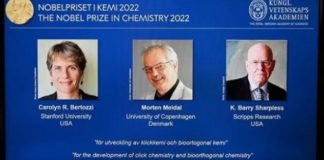 Le Nobel de chimie attribué à un trio américano-danois, un deuxième Nobel pour Barry Sharpless