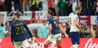 L’équipe de France en demi-finales de la Coupe du monde après son succès contre l’Angleterre