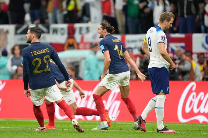 L’équipe de France en demi-finales de la Coupe du monde après son succès contre l’Angleterre