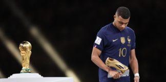 Kylian Mbappé termine meilleur buteur de la Coupe du monde 2022