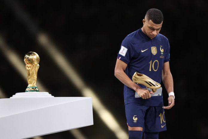 Kylian Mbappé termine meilleur buteur de la Coupe du monde 2022