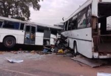 Le chauffeur de l'un des bus avait cédé sa place à son apprenti