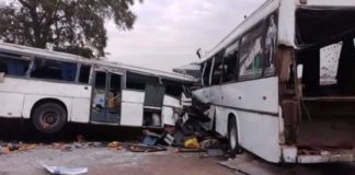 Le chauffeur de l'un des bus avait cédé sa place à son apprenti