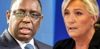 Macky Sall accusé de "haute trahison" après l’audience accordée à Marine Le Pen